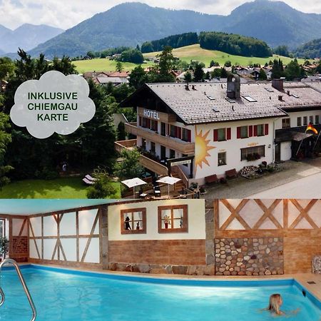 Hotel Alpensonne Ruhpolding Chiemgau Karte Экстерьер фото