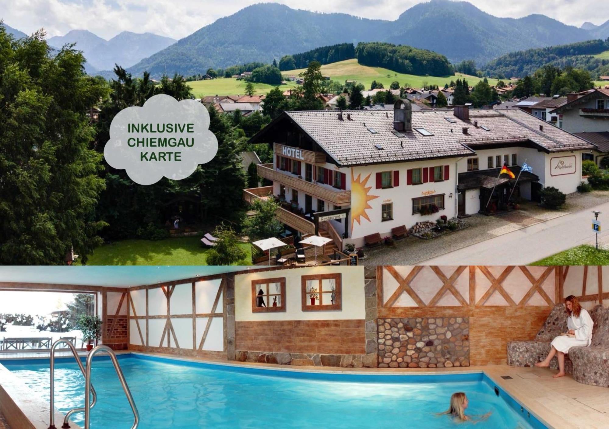 Hotel Alpensonne Ruhpolding Chiemgau Karte Экстерьер фото